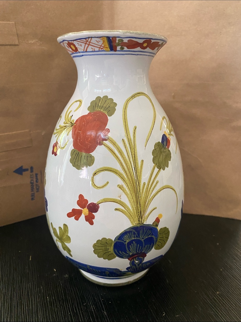 Vintage Italian Majolica Vase